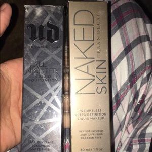 All nighter and regular foundation shade 3.25